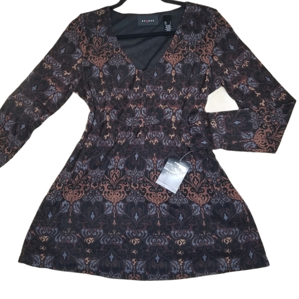 Axcess Precious Metals Long Sleeve Shirt V… - Picture 1 of 5